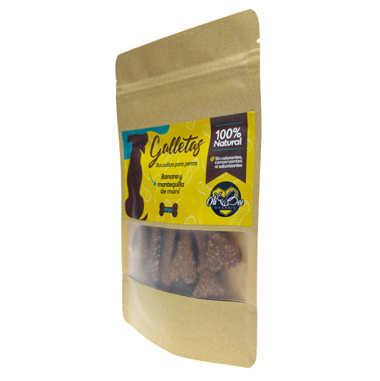 Galleta de Mantequilla de Maní y Banano